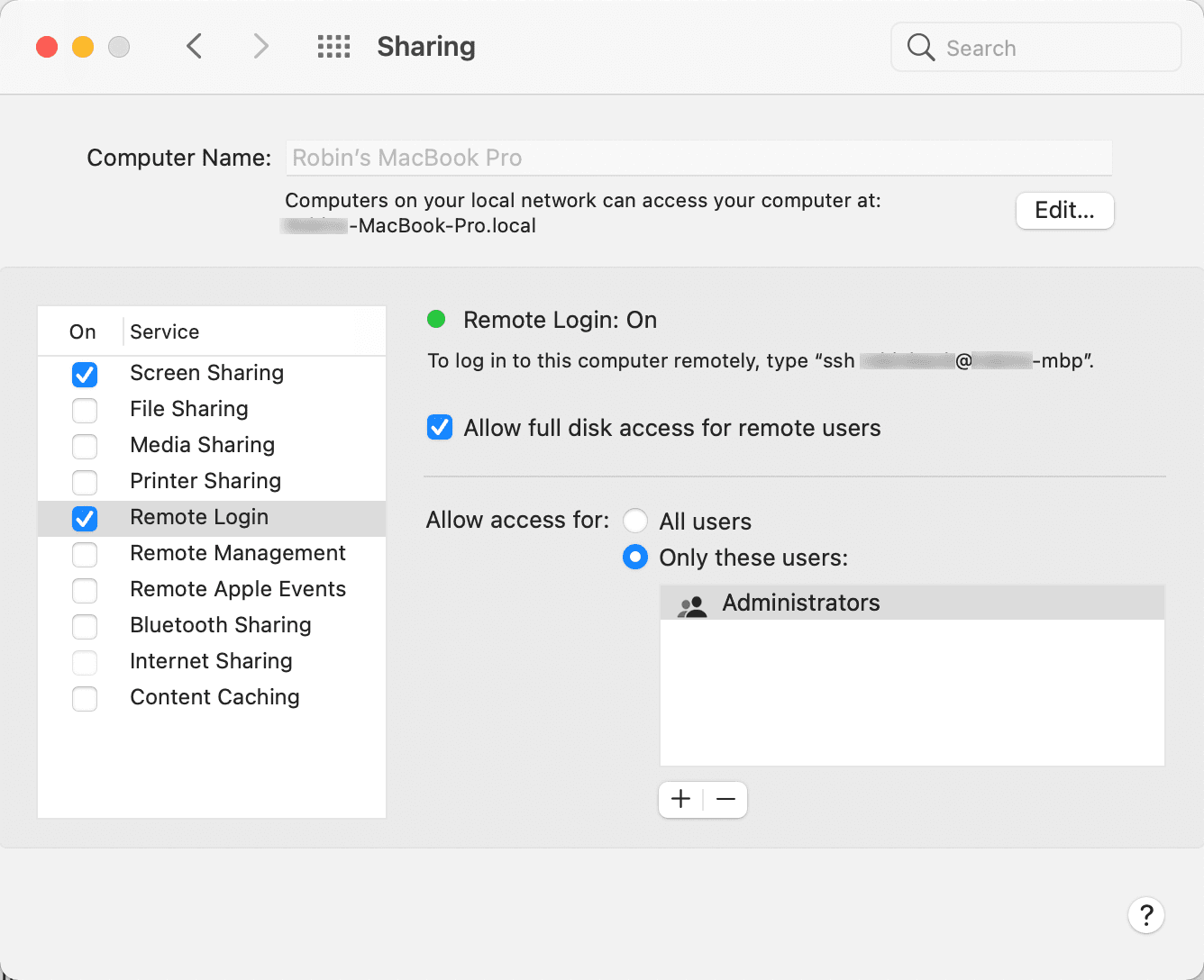 MacOS Troubleshooting